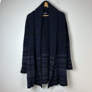 Vince Navy and Black Knit Sweater size extra small